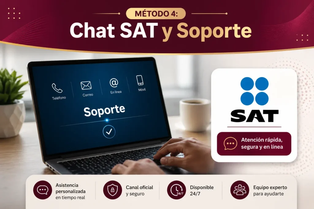 Chat SAT y Soporte