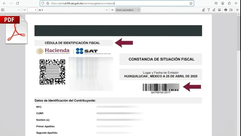 Paso 6: Descarga el archivo PDF