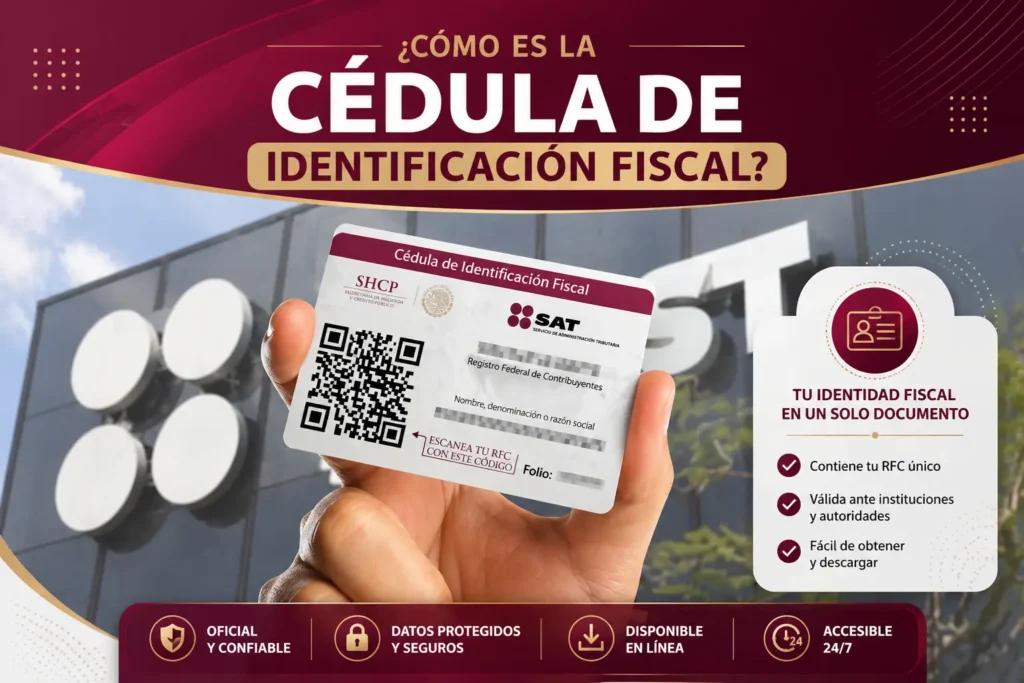 ¿Cómo es la Cédula de Identificación Fiscal?