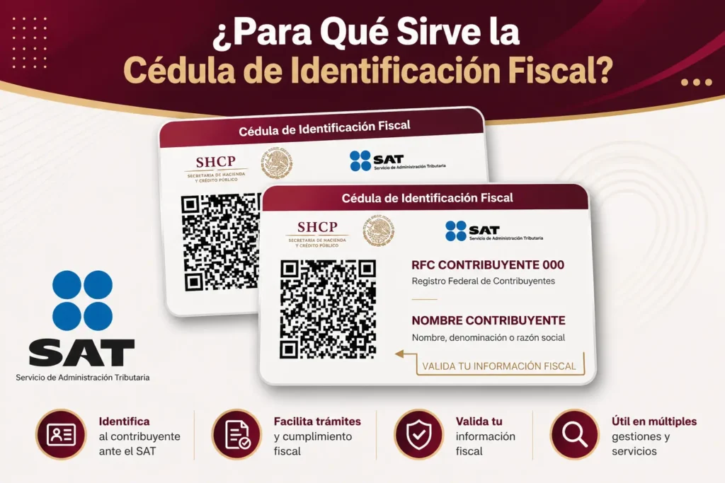 ¿Para Qué Sirve la Cédula de Identificación Fiscal?