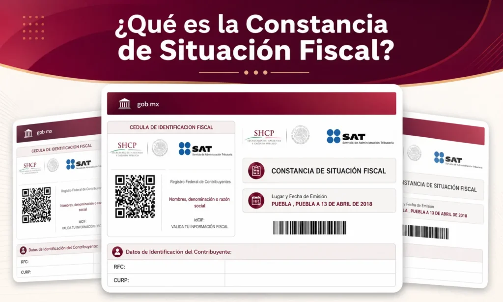 ¿Qué es la Constancia de Situación Fiscal?